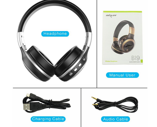 Bluetooth Over-Ear Headphones – Wireless Noise-Cancelling - FocusForge