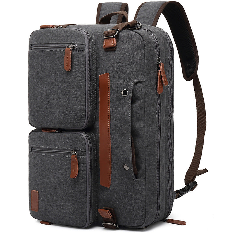 Multifunctional Men's Business Backpack — Waterproof Laptop Bag - FocusForge
