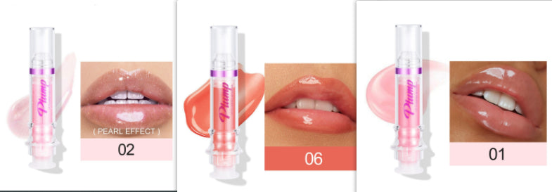 New Tube Lip Rich Lip Color Slightly Spicy Lip Honey Lip Glass Mirror Face Lip Mirror Liquid Lipstick - FocusForge