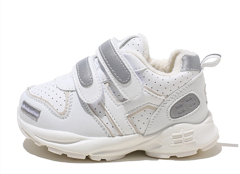Kids Thickened Fleece Cotton Shoes – Boys & Girls - FocusForge