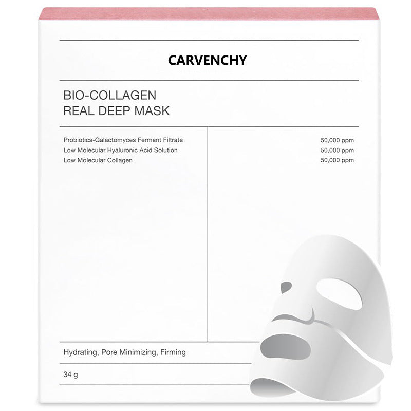Collagen Face Mask – Pore Minimizing, Brightening & Deep Hydration (4 Pack) - FocusForge