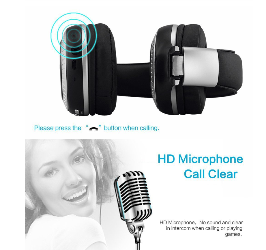 Bluetooth Over-Ear Headphones – Wireless Noise-Cancelling - FocusForge