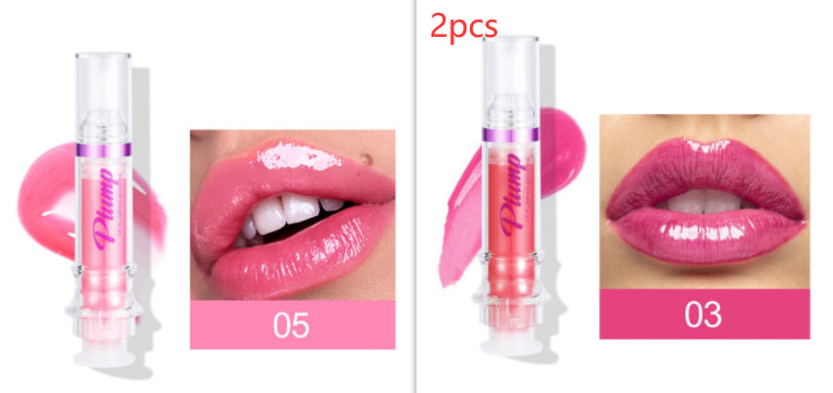New Tube Lip Rich Lip Color Slightly Spicy Lip Honey Lip Glass Mirror Face Lip Mirror Liquid Lipstick - FocusForge