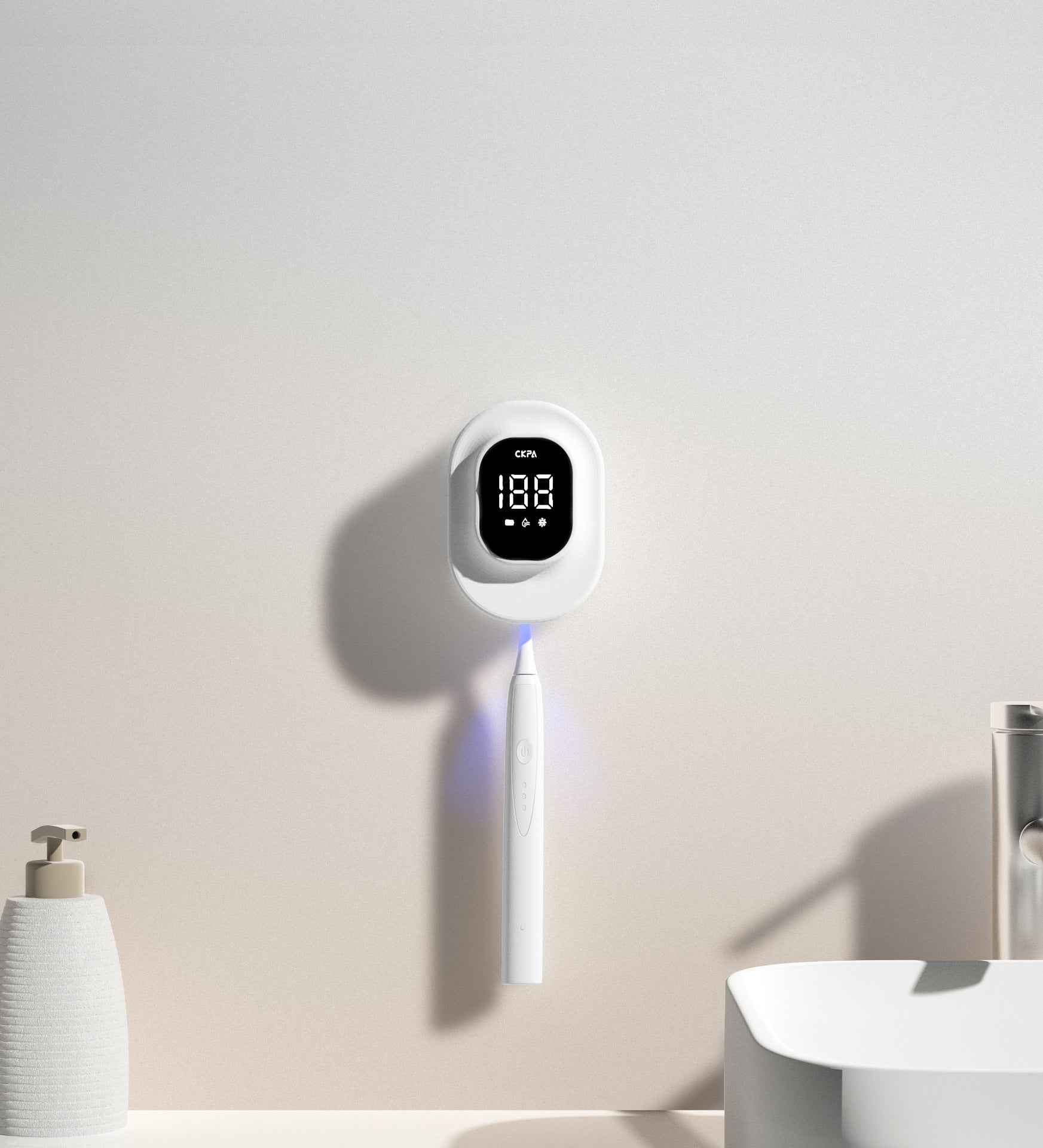 UV Toothbrush Sterilizer Holder